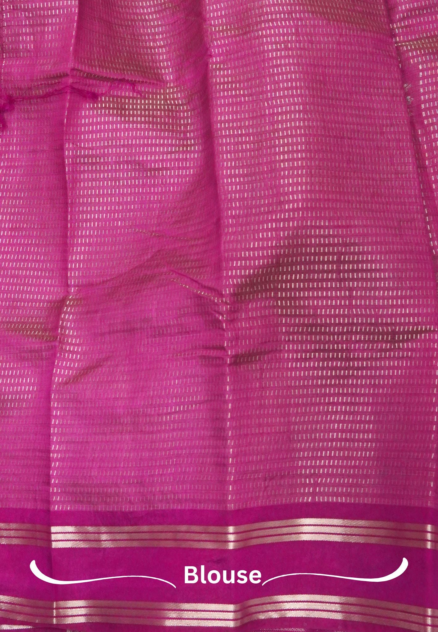 Semi Tussar Saree-Wine in RainDrop Zari with Retapet Border
