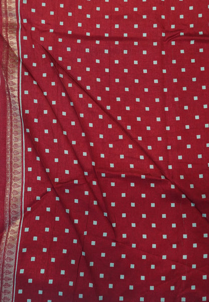 Dola Saree-Sea Green with Contrast Elephant Border
