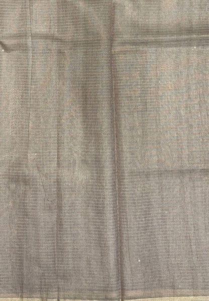 Kota Saree-Purple In Floral Applique Border