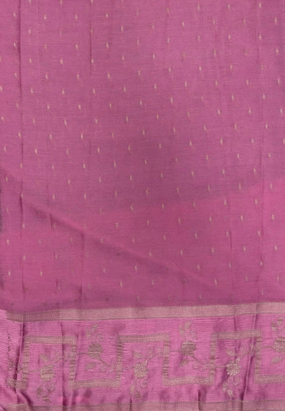 Banarasi Brocade Silk Saree-Black with Contrast Border