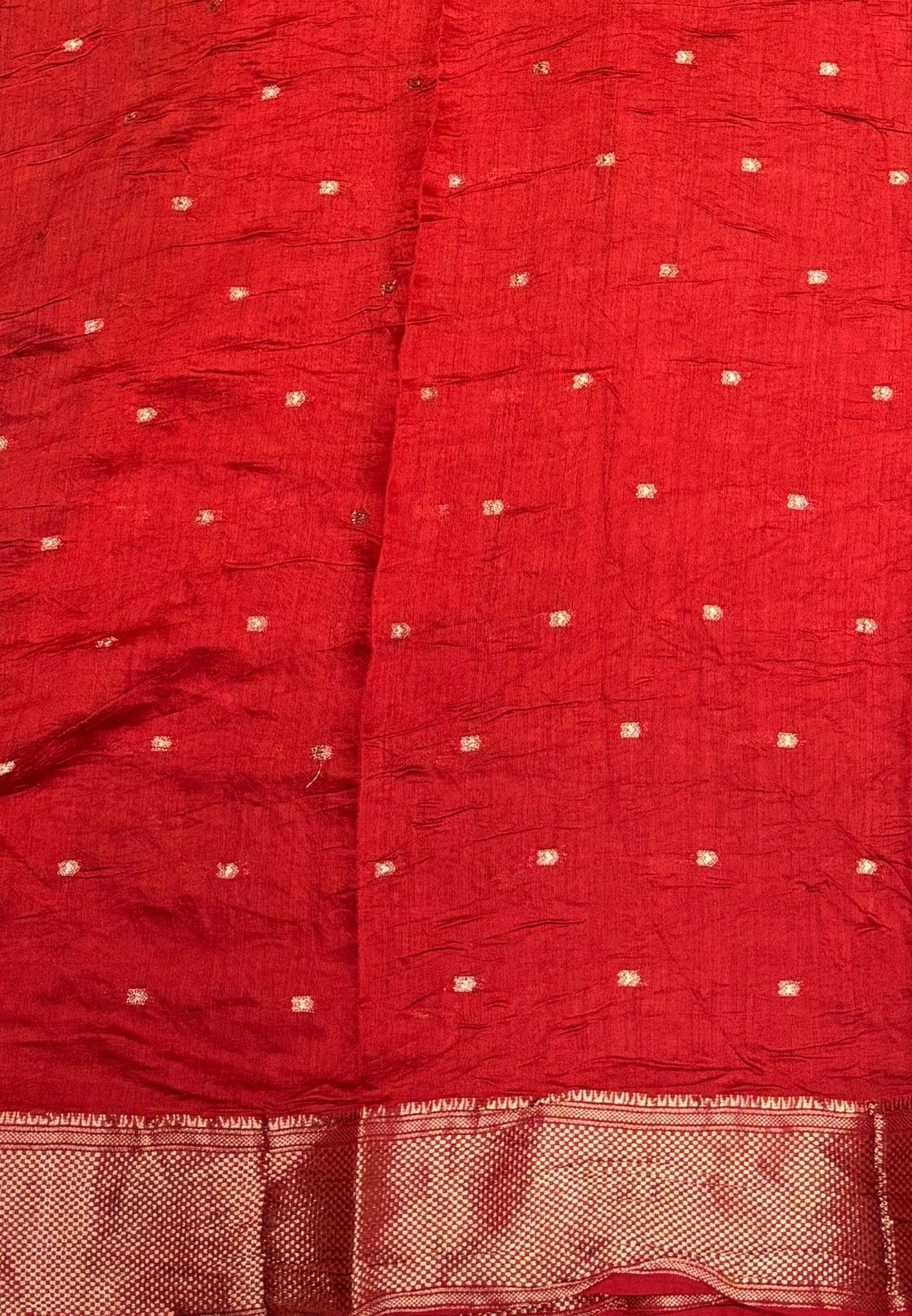 Banarasi Bandeji Saree-Blue in Horizontal Stripe Zari with Contrast Border
