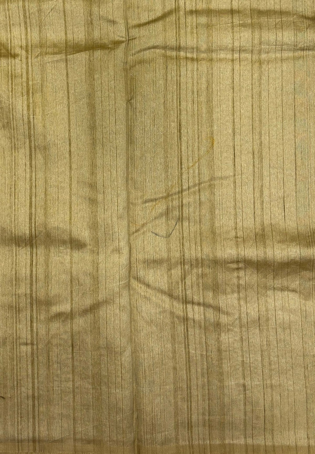 Tussar Saree-Cream In Twin Tower Border