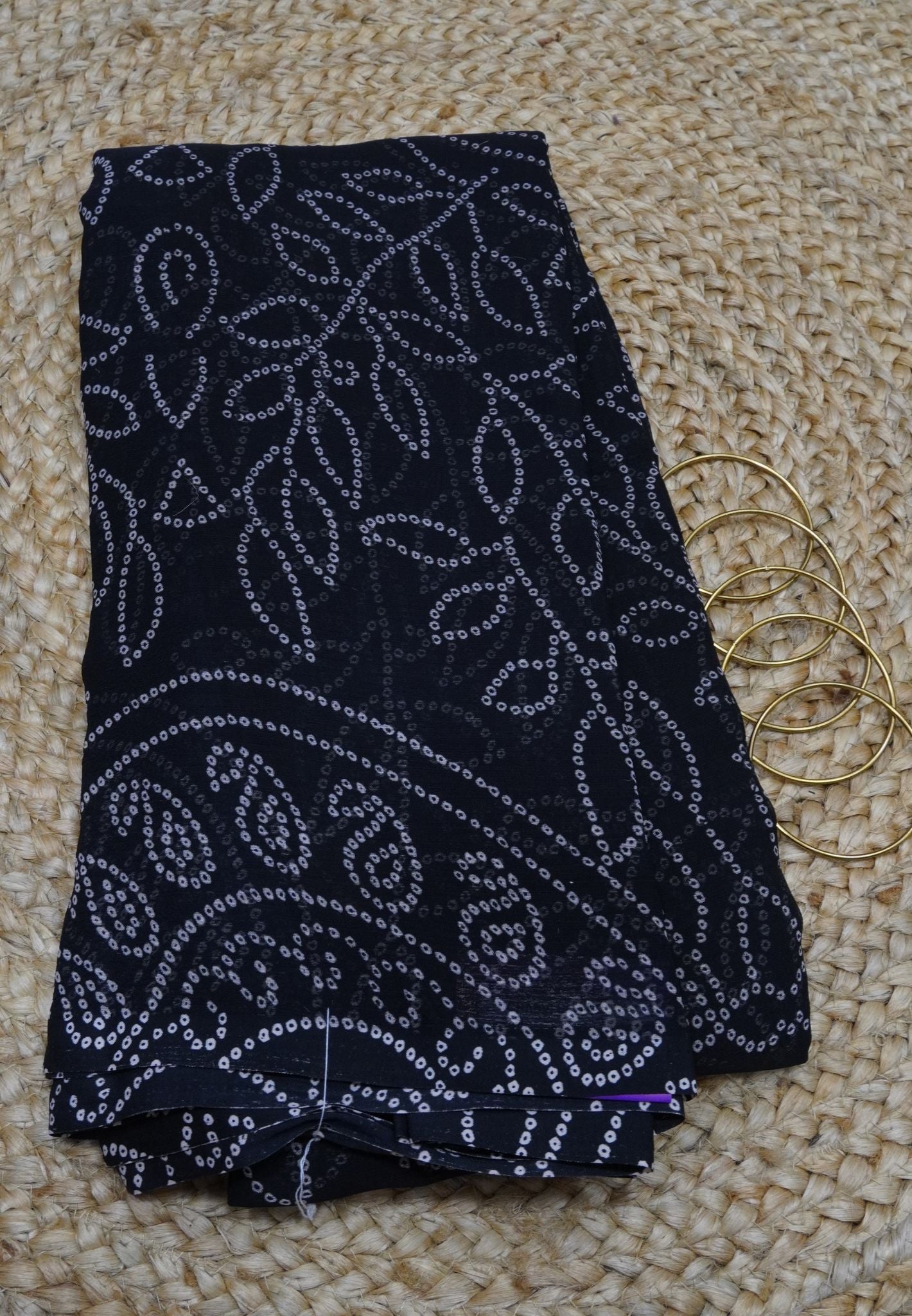 Chiffon Saree -Black