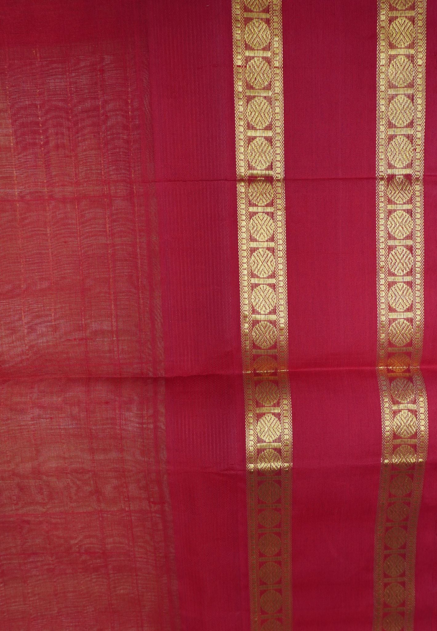 Silk Cotton Saree - Baby Green