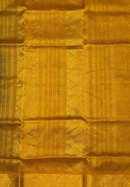Pure Silk Cotton Saree-Violet In Vairaoosi Zari With Contrast Border
