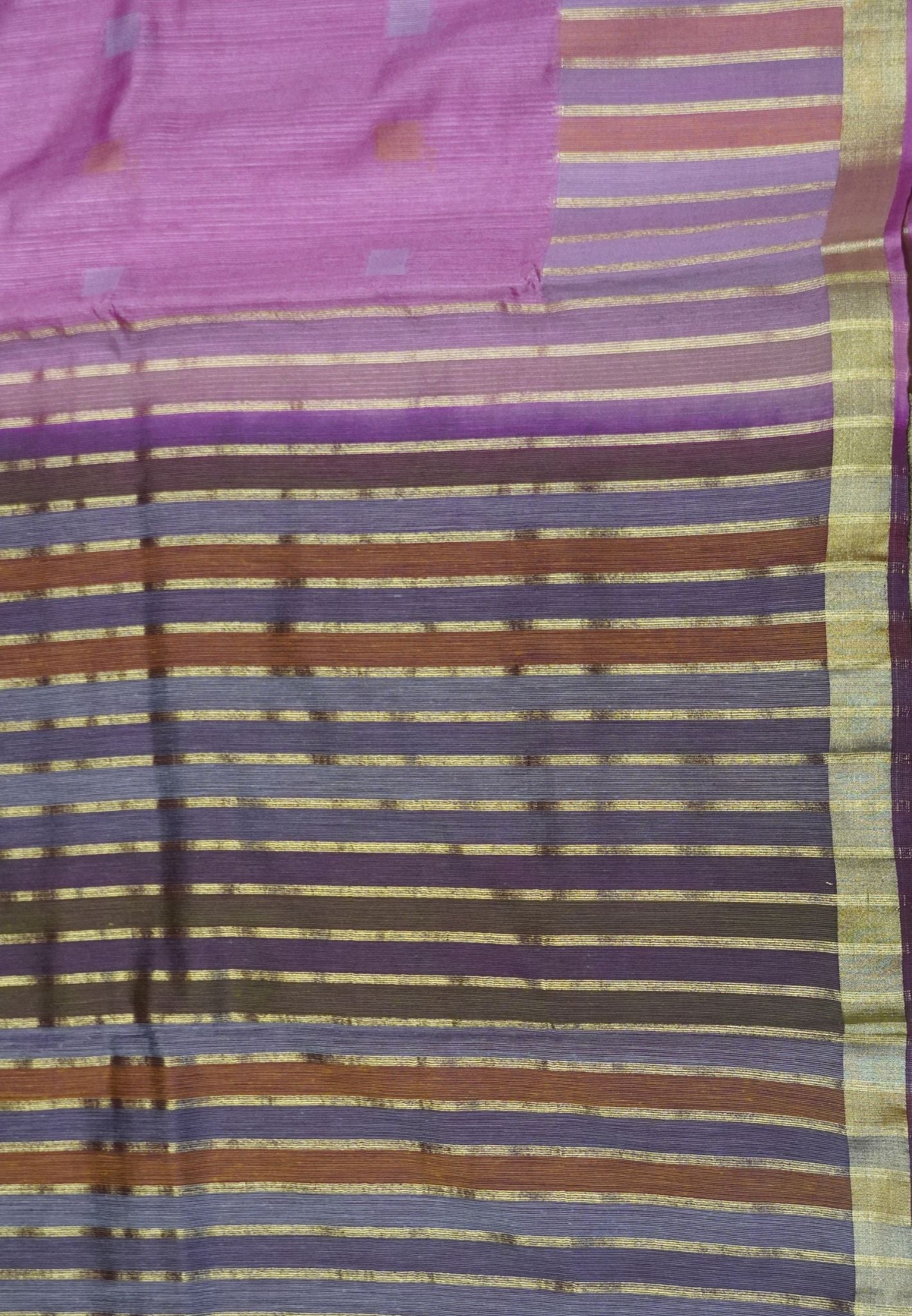 Semi Tussar Saree-Light purple