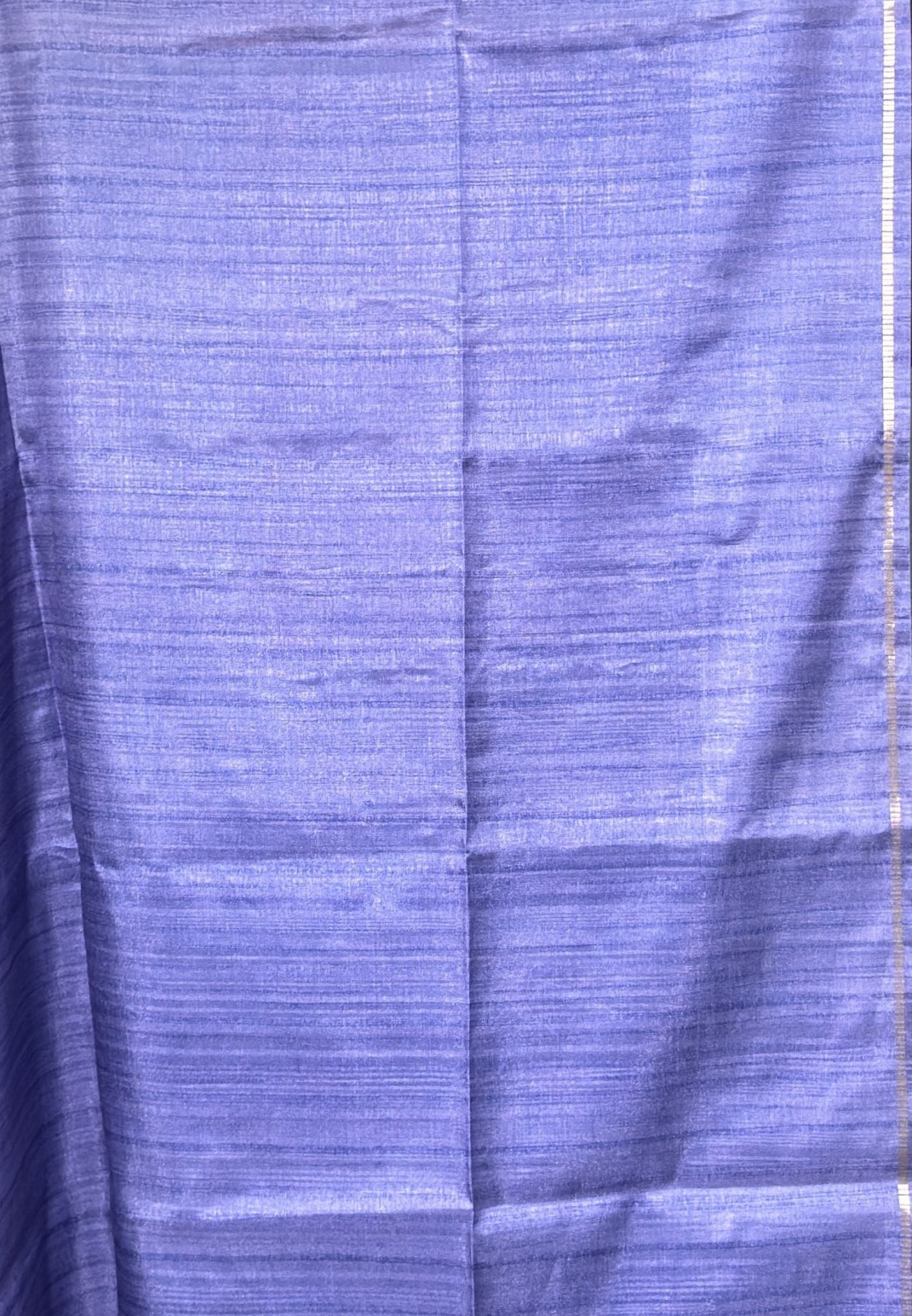 Matka Tussar Silk Saree-Lavender