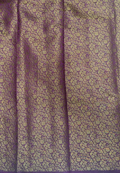 Bamboo Silk Saree-Beige-Wine Retpet Border