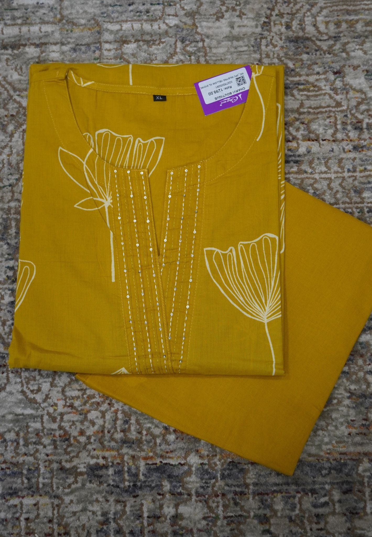 Coord Set-Block Print