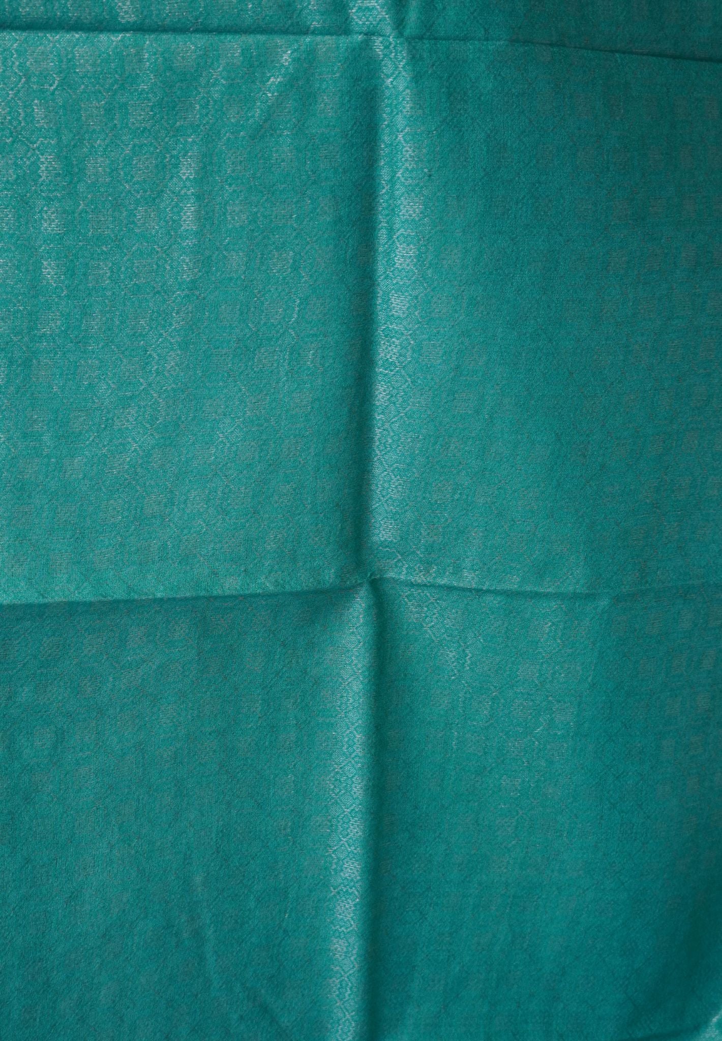 Bhagalpur Cotton Saree -Ramar Green