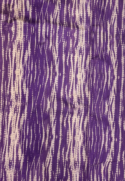 Tussar Saree-Purple in Traditional Leheriya Pattern Border
