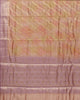 Pure Dual Shade  Banarasi Chinniya silk and Contrast Pallu with Small Zari Border thumbnail