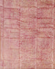 Pure Onion Pink  Matka Tussar with Zari print and self Pallu with Small Zari Woven Border thumbnail