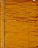 Pure Sandal Banarasi Chinniya Silk and Contrast Mustard Pallu with Small Zari Border thumbnail