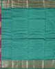 Pure Banarasi Saree Chiniya Silk and Contrast Ramar Green Pallu with Small Zari Border - Purple thumbnail