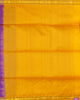 Pure Kalasethra Voilet Annam Butta and Mustard Pallu with Thread Woven Border thumbnail