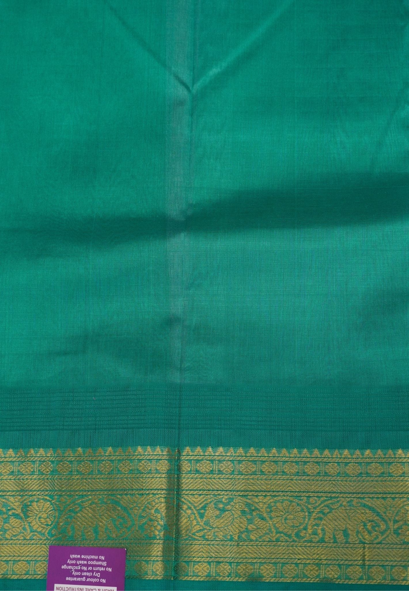 Pure Silk Cotton Saree-Baby Pink in Zari Checks with Contrast Border