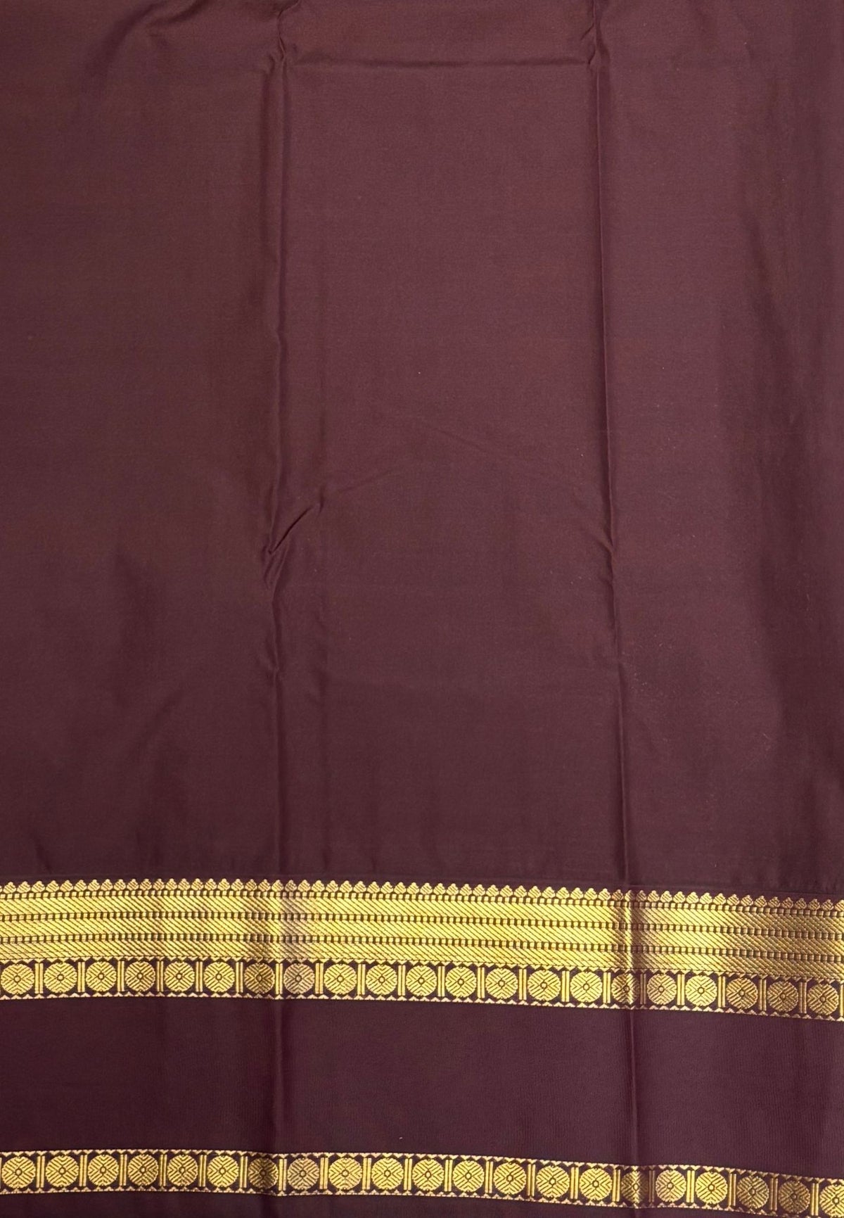 Budget Kanchipuram Saree-Teal Green with Contrast Border
