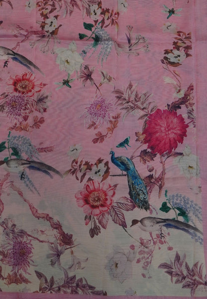 Premium Silk Saree-Baby pink