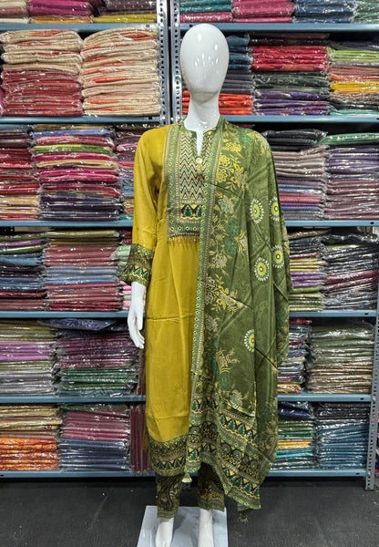 Ethnic Charm 3Pcs Salwar Suit