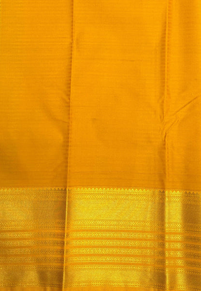 Budget Kanchipuram Saree-Green with Contrast Border