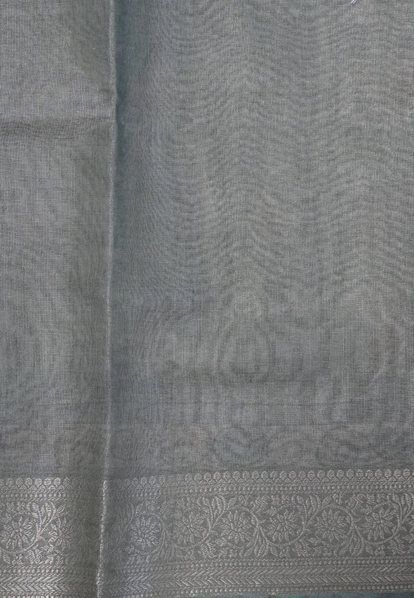 Tissue Kota Saree-Green