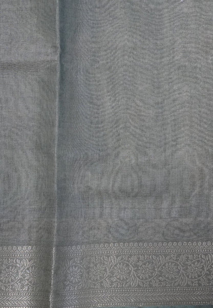 Tissue Kota Saree-Green