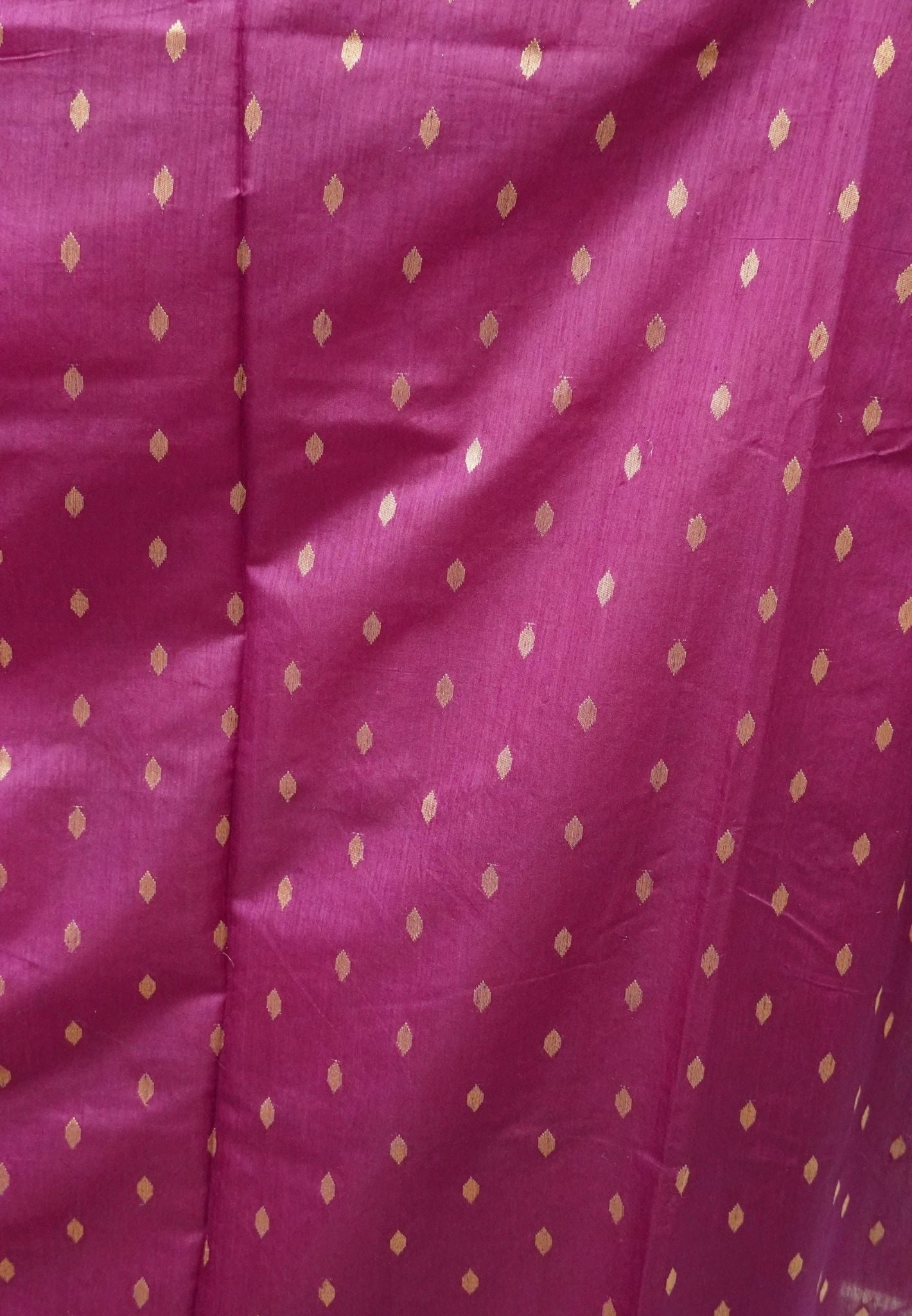 Semi  Tussar Saree - Pink