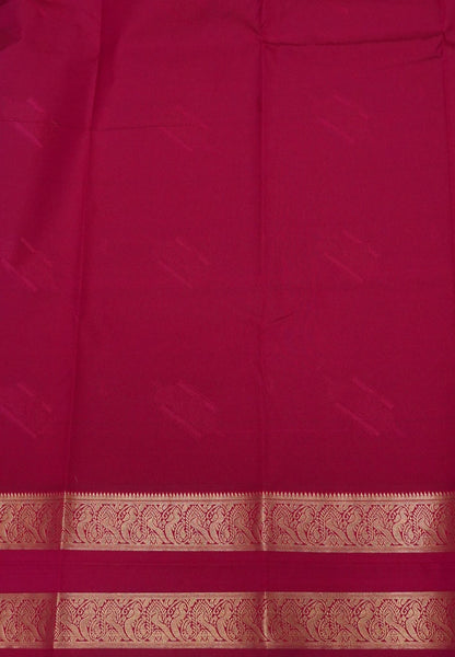 Budget Kanchipuram Saree-Pinkish Mauve with Retapet Border