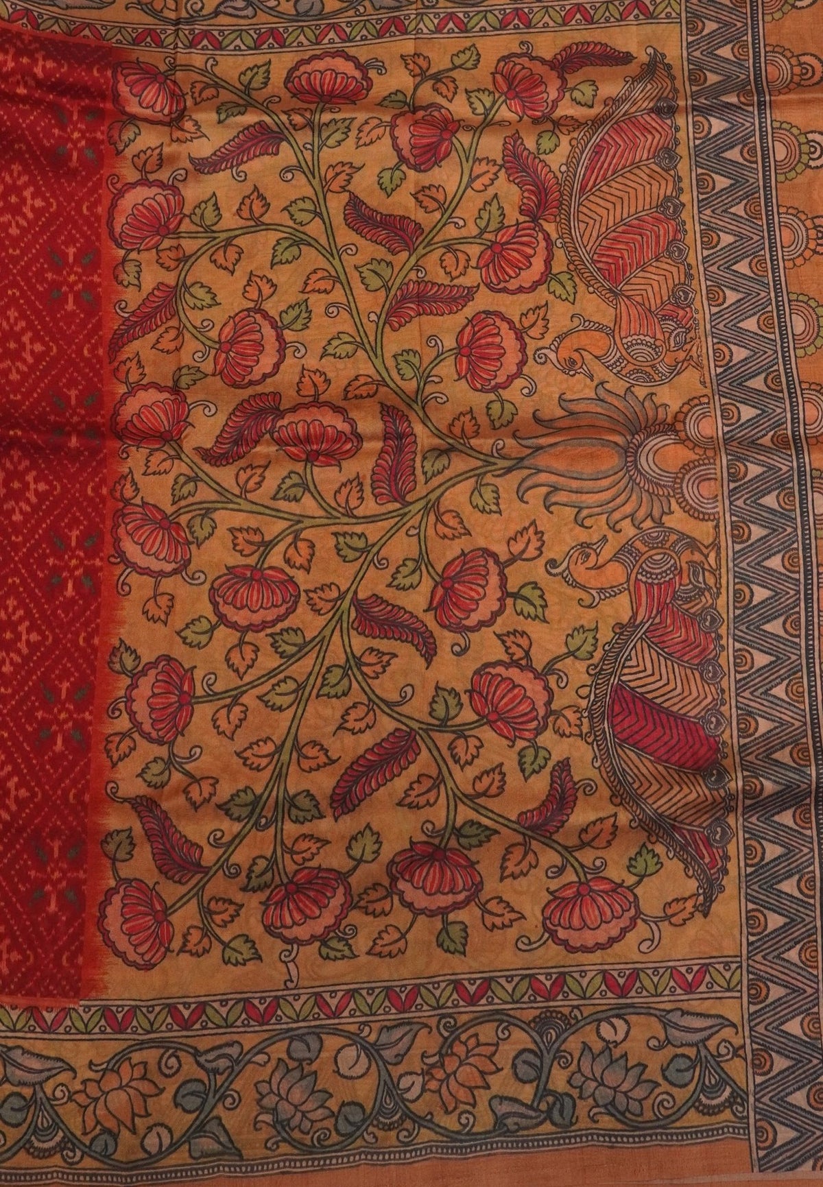 Premium Silk Saree-Red
