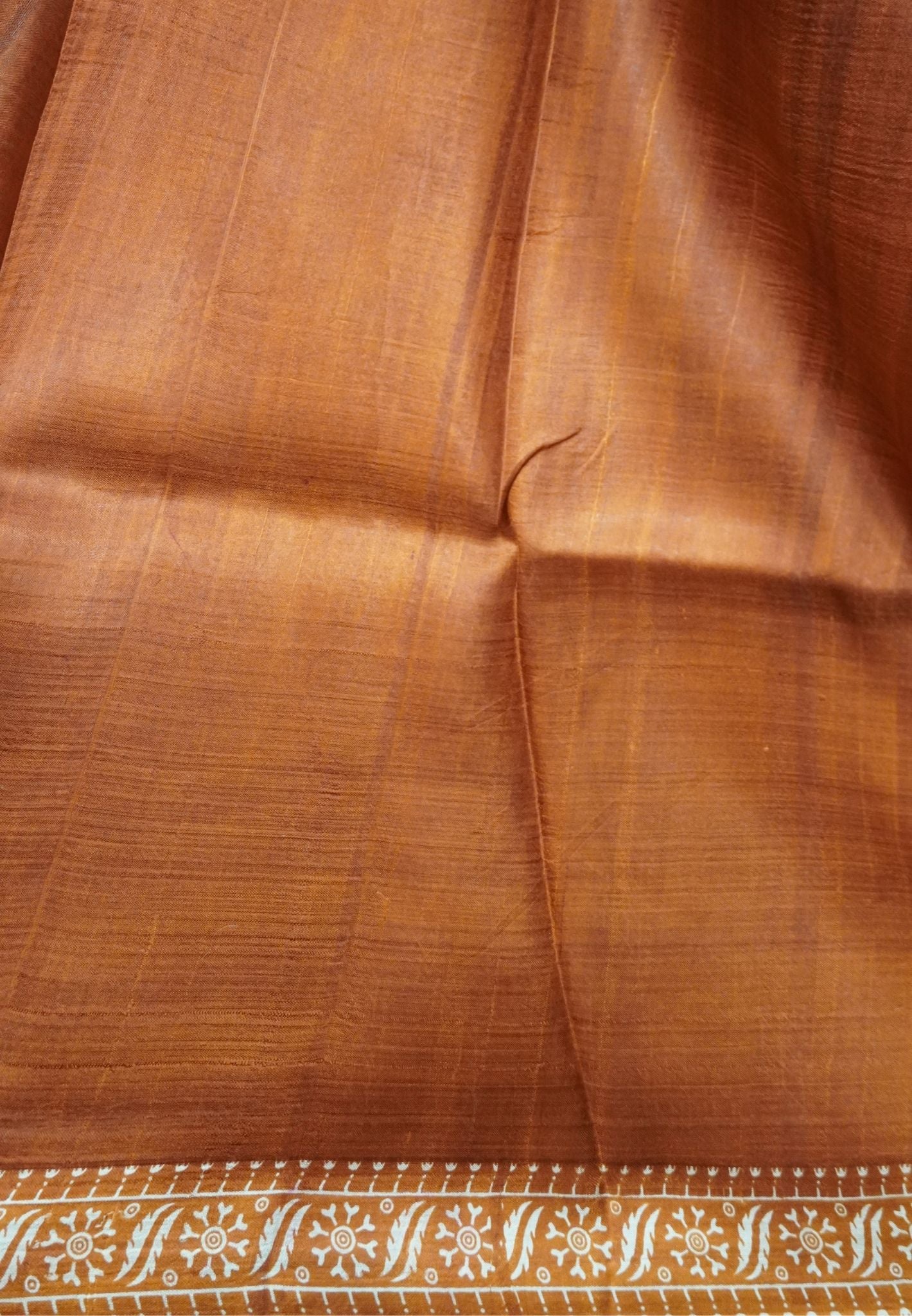 Pure Tussar Saree-Honey