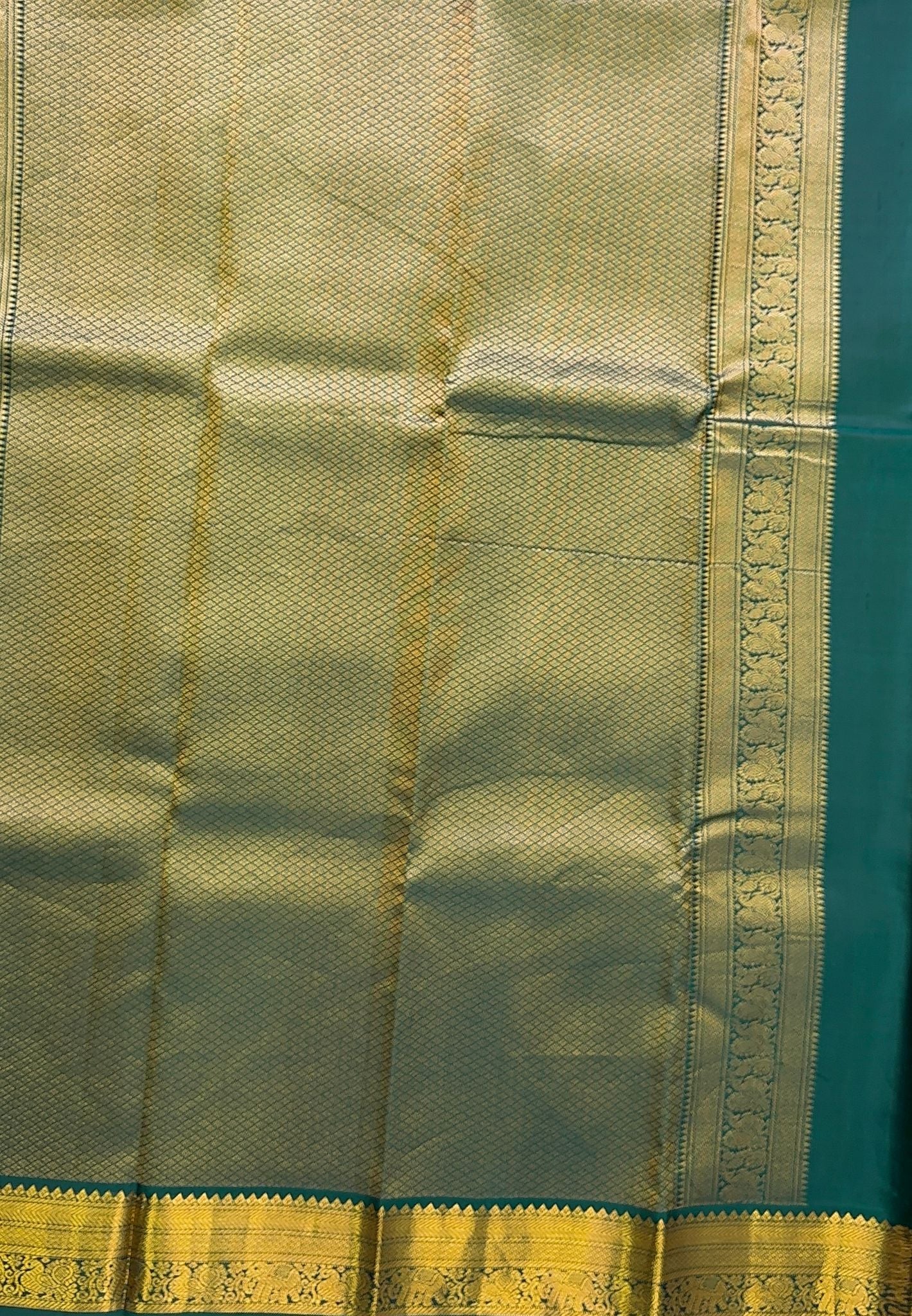 Pure Kanchipuram Silk Saree - Beige