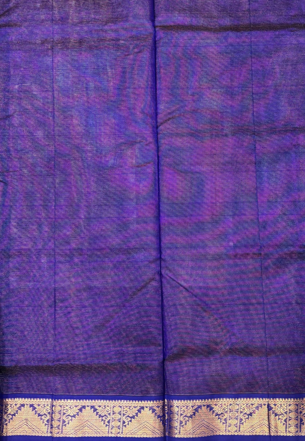 Pure Silk Cotton Saree-Magenta In Vairaoosi Zari With Contrast Border