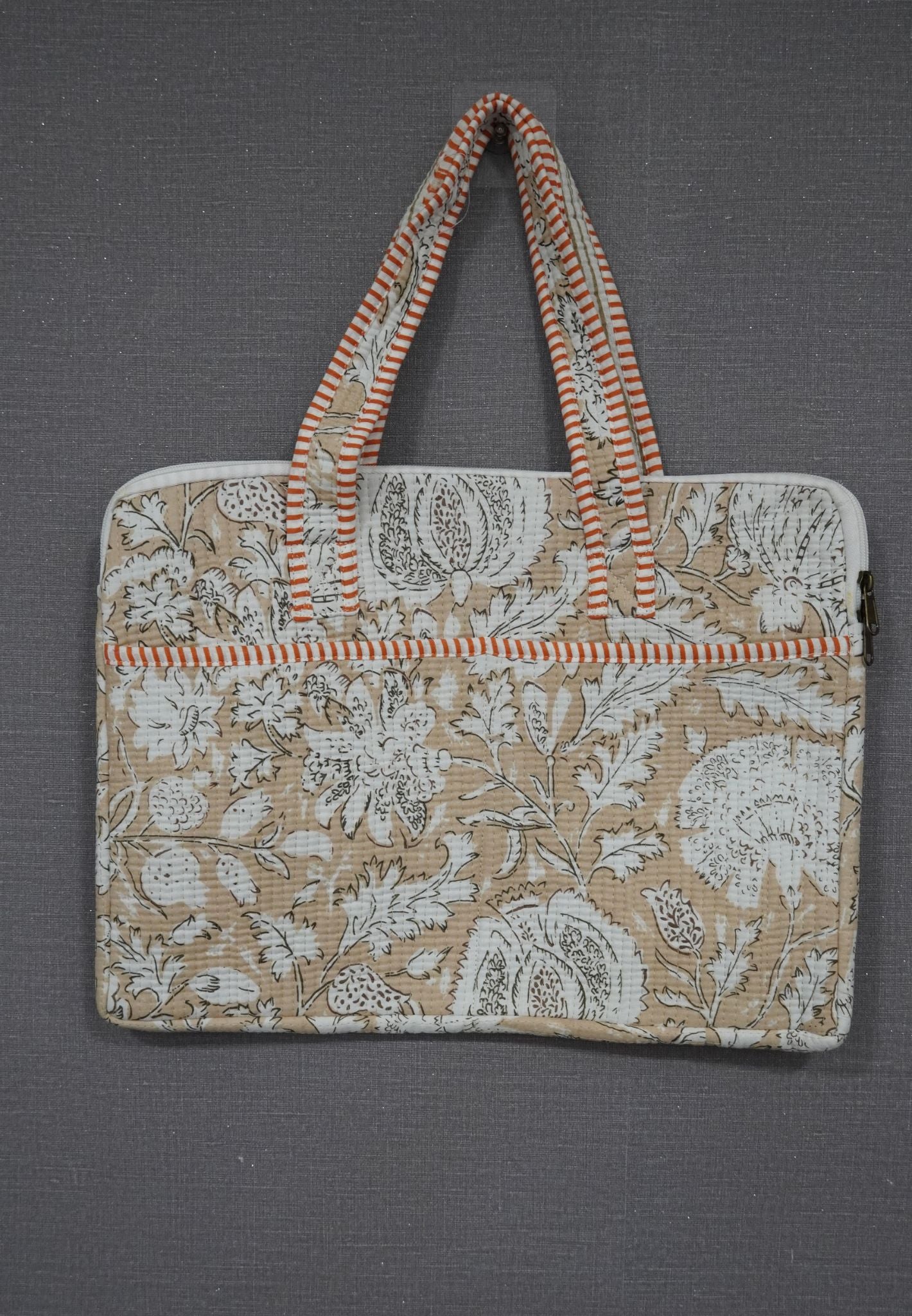 Laptop Bag-Beige