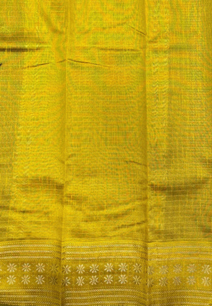 Raw Silk Saree-Violet in 1000 Butta with Contrast Zari Border