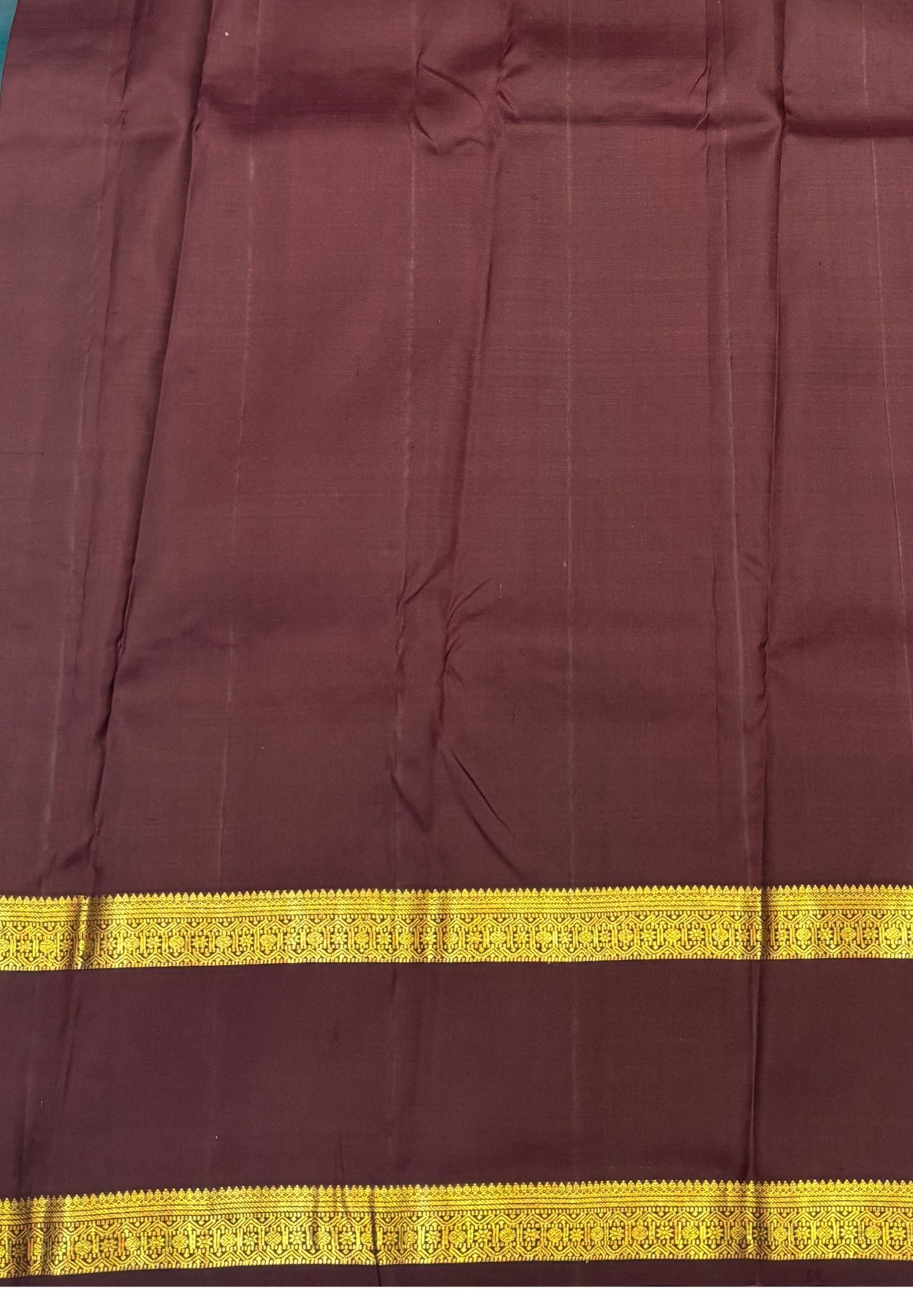 Pure Kanchipuram Silk Saree - Mayil Butta Peacock Green