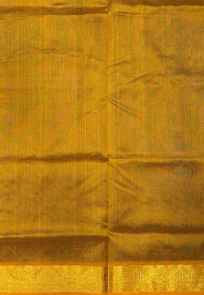 Pure Silk Cotton Saree-Violet In Vairaoosi Zari With Contrast Border