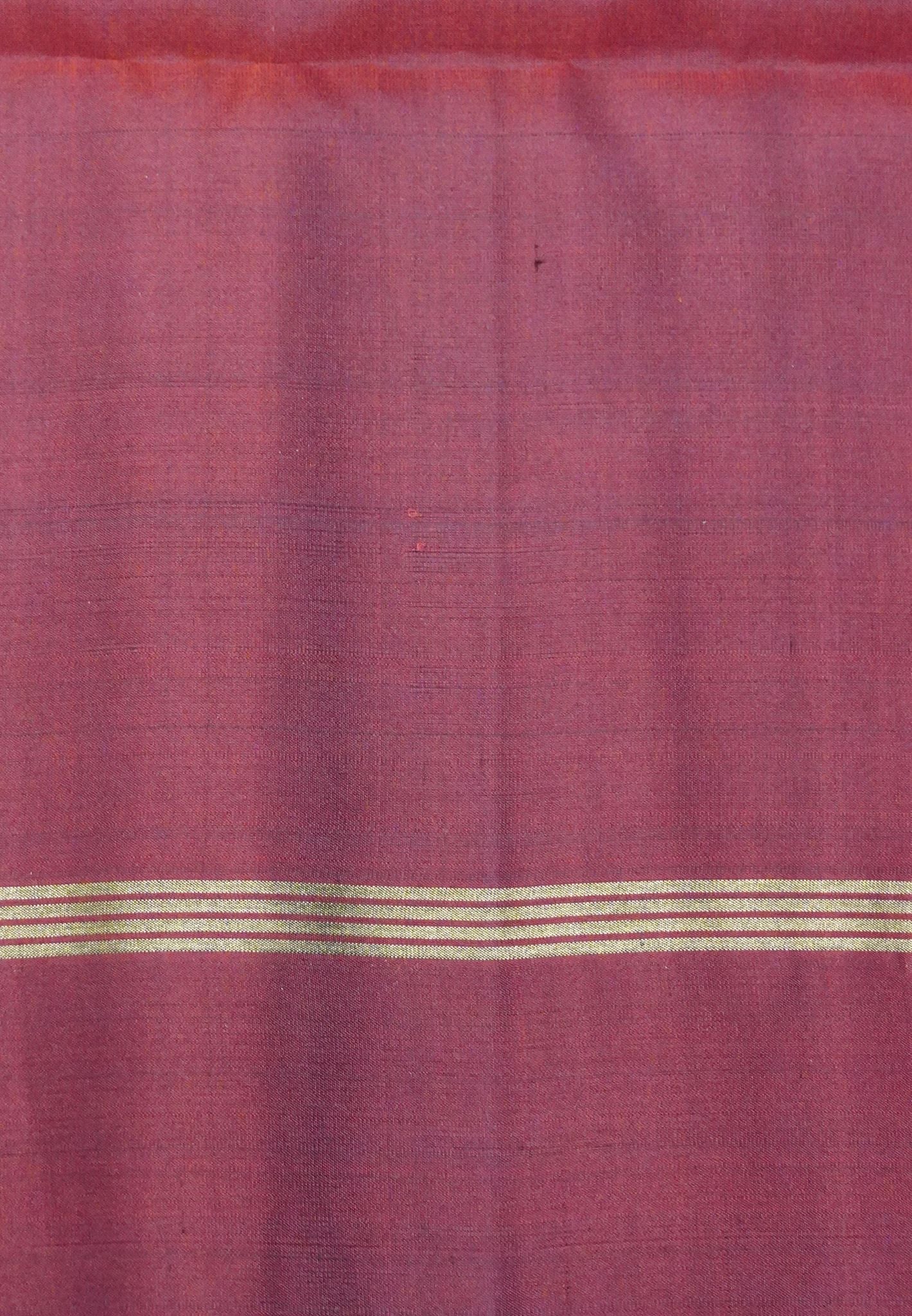Soft Silk Saree with Kolam Weave - Maroon