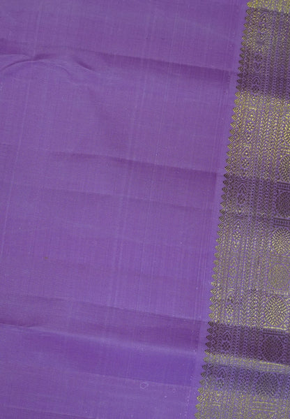 Pure Kanchipuram Silk Saree - Rani Pink 1000 Butta with Light Pink Border