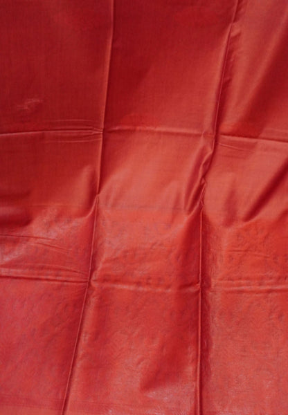 Tussar Saree-Red