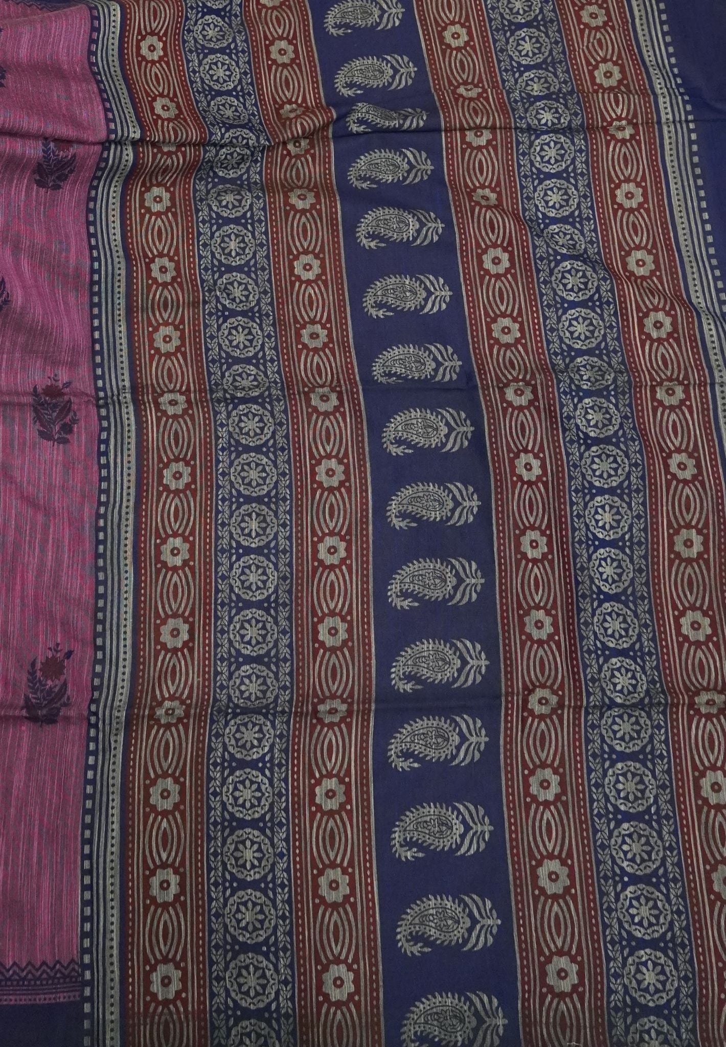 Sambalpuri Cotton Saree-Lavender