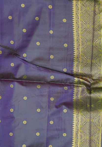 Semi Silk Saree-Teal Green