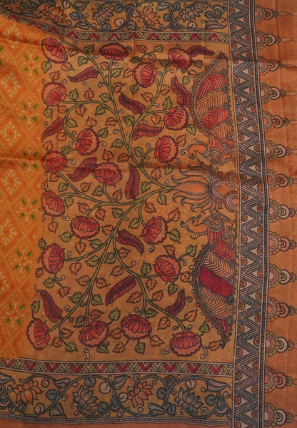 Premium Silk Saree-Mustard