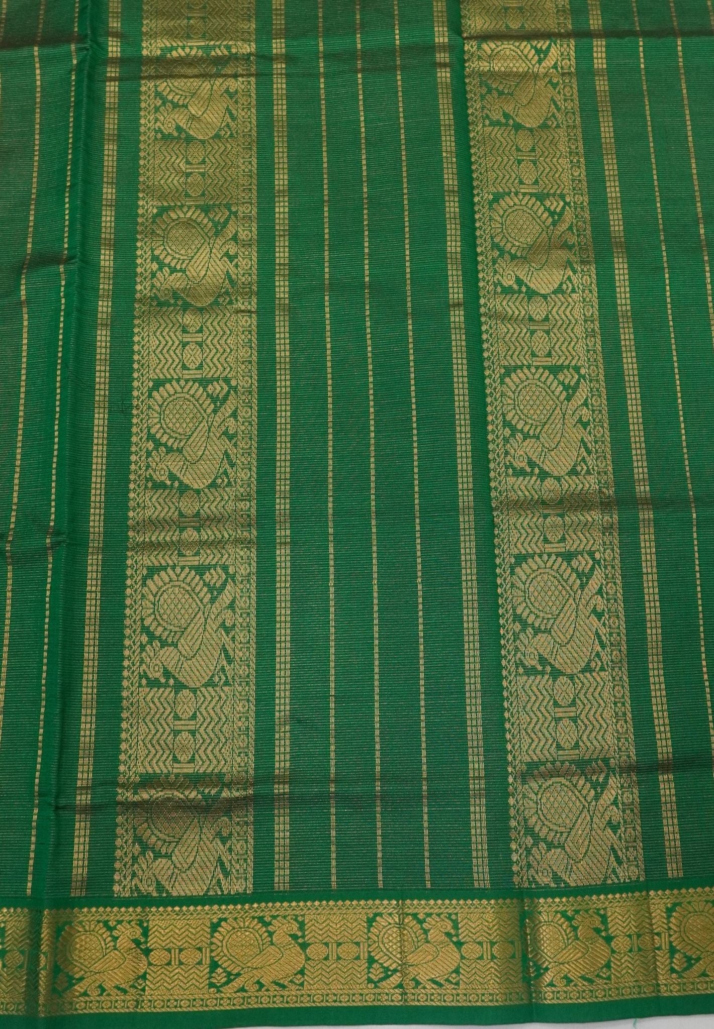 Pure Silk Cotton Saree-Maroon-Cream Annapakshi in Vairaoosi Patten