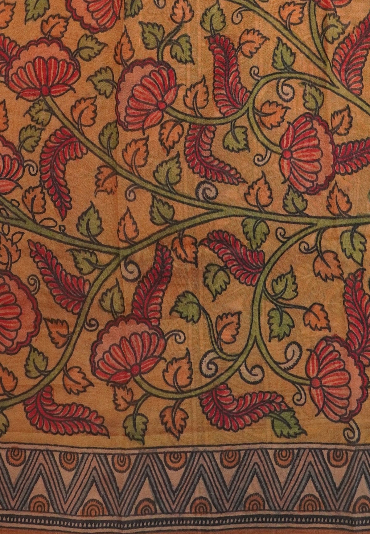 Premium Silk Saree-Mustard