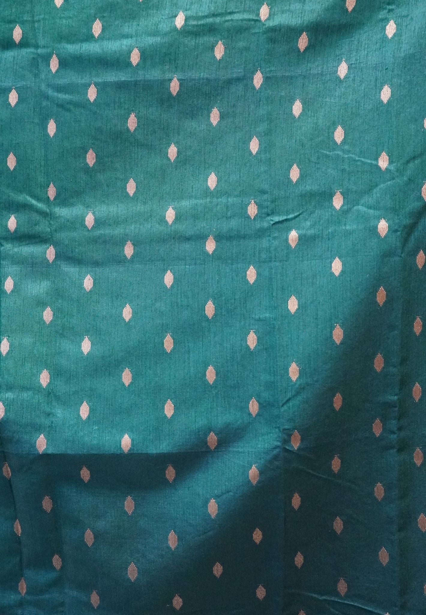 Semi  Tussar Saree - LT Green