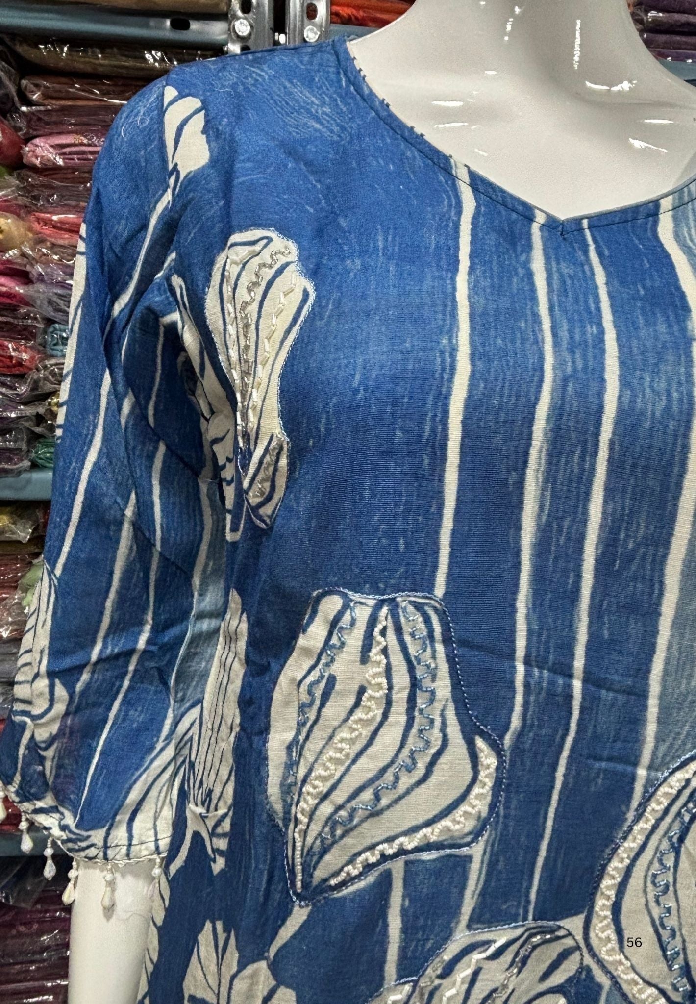 Ocean Petals 3Pcs Salwar Suit