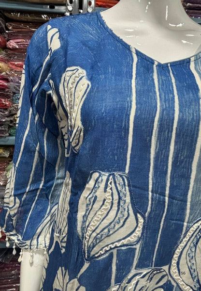 Ocean Petals 3Pcs Salwar Suit