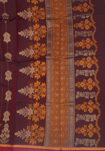 Cotton Saree-Arakku in Thread Work