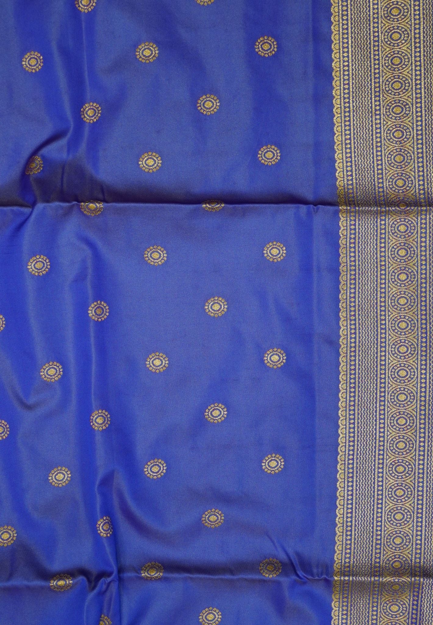 Semi Silk Saree-Golden Pink